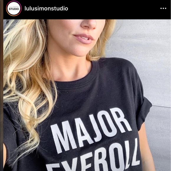 SOLD ON #POSHLIVE 🔥LAST CHANCE Buy 🖤🎉HP🎉MAJOR EYE ROLL GRAPHICS Tee BNIP - Picture 6 of 11